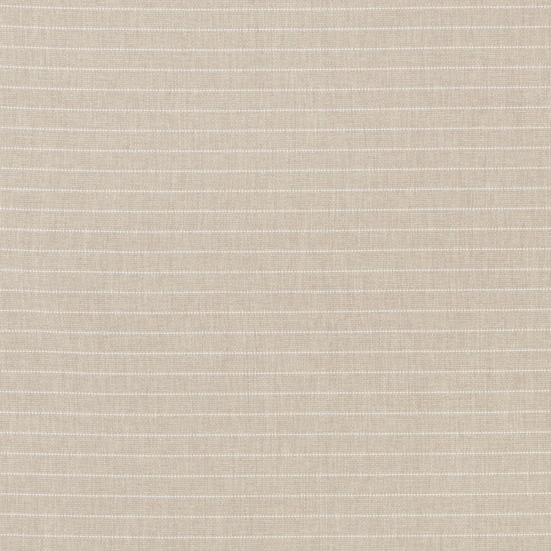 Schumacher Manning Stripe Indoor/outdoor Fabric 71812 / White/Natural