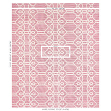 Load image into Gallery viewer, SCHUMACHER ZIZ EMBROIDERY FABRIC 71935 / PINK