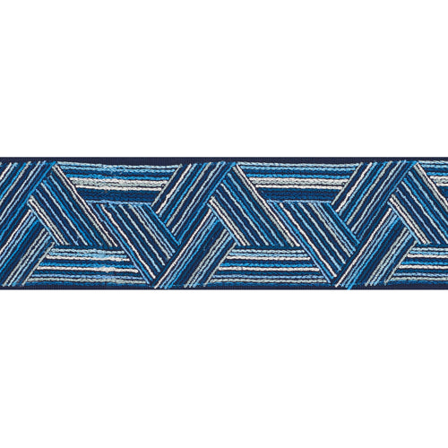 Schumacher Inara Tape Trim 71991 / Blues