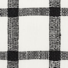 Load image into Gallery viewer, Schumacher Pauline Check Casement Fabric 72070 / Blackwork