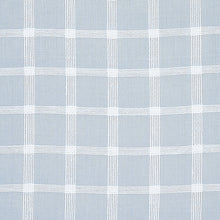 Load image into Gallery viewer, Schumacher Pauline Check Casement Fabric 72074 / Chambray