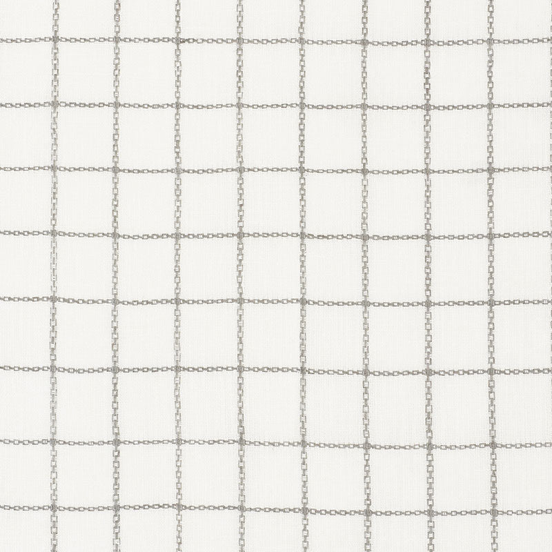 SCHUMACHER AGNES SHEER FABRIC 72081 / GRISAILLE