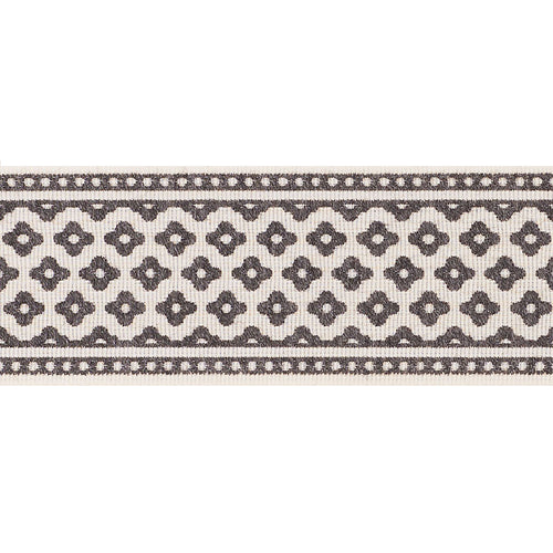 Schumacher Cherie Tape Trim 72312 / Charcoal