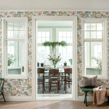 Load image into Gallery viewer, Schumacher Carnation Garden Mural Wallpaper 7236 / Multi