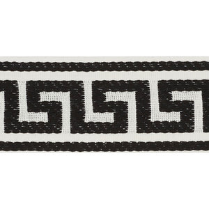 Schumacher Ganton Tape Trim 72395 / Black