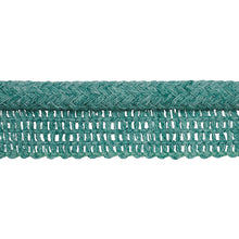 Load image into Gallery viewer, Schumacher Eubie Lip Cord Indoor/outdoor Trim 72427 / Aqua