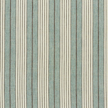 Load image into Gallery viewer, SCHUMACHER HORST STRIPE FABRIC 72603 / SKY