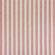Load image into Gallery viewer, SCHUMACHER HORST STRIPE FABRIC 72604 / ROSE