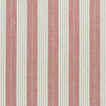Load image into Gallery viewer, SCHUMACHER HORST STRIPE FABRIC 72604 / ROSE