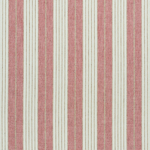 SCHUMACHER HORST STRIPE FABRIC 72604 / ROSE