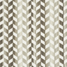 Load image into Gallery viewer, SCHUMACHER CHEVRON STRIE VELVET FABRIC 72810 / STONE