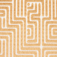 Load image into Gallery viewer, SCHUMACHER LISBOA VELVET FABRIC 72955 / Gold
