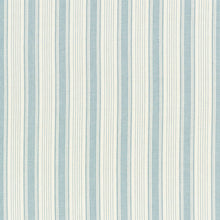Load image into Gallery viewer, SCHUMACHER OJAI STRIPE FABRIC 73001 / CHINA BLUE
