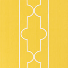 Load image into Gallery viewer, SCHUMACHER LIMITLESS LATTICE FABRIC 73072 / YELLOW