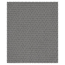 Load image into Gallery viewer, SCHUMACHER MING FRET VELVET FABRIC 73107 / BLACK