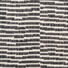 Load image into Gallery viewer, Schumacher Promenade Indoor Outdoor Fabric 73133 / Black