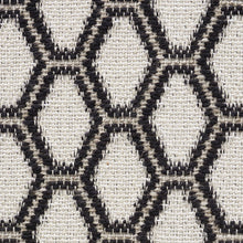 Load image into Gallery viewer, SCHUMACHER BEEHIVE FABRIC / GRAPHITE