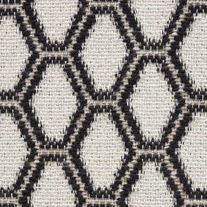 SCHUMACHER BEEHIVE FABRIC / GRAPHITE