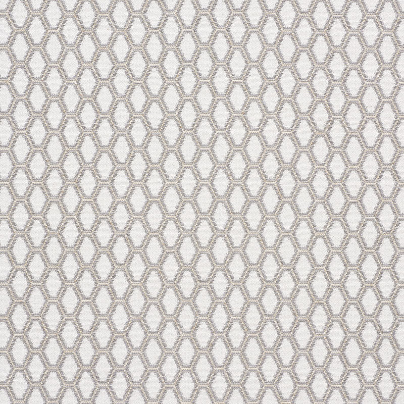 SCHUMACHER BEEHIVE FABRIC / NATURAL