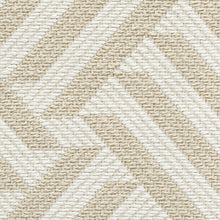 Load image into Gallery viewer, SCHUMACHER CROSS HATCH FABRIC 73450 / NATURAL