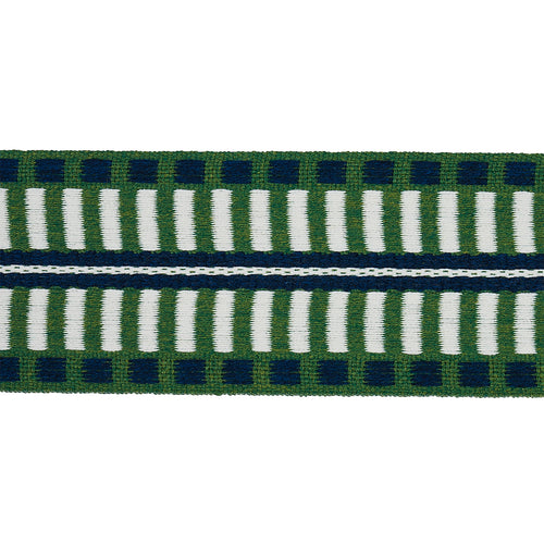 Schumacher Jacobsen Tape Trim 73632 / Emerald