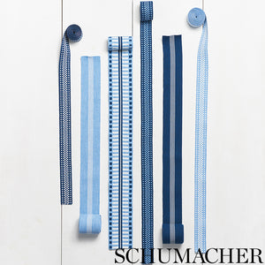 Schumacher Nilsson Tape Trim 73641 / Chambray