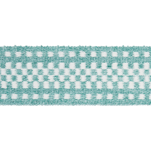Schumacher Marta Tape Trim 73657 / Aqua