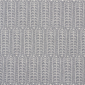 SCHUMACHER INDOOR OUTDOOR ZONDA FABRIC / CHARCOAL