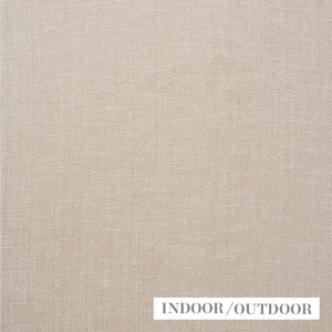 SCHUMACHER INDOOR OUDOOR CAMARILLO WEAVE FABRIC 73871 / NATURAL