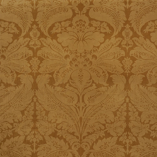SCHUMACHER CORDWAIN VELVET FABRIC 73953 / GOLD