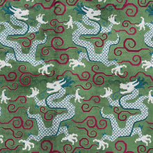 Load image into Gallery viewer, SCHUMACHER BIXI VELVET FABRIC 73971 / EMERALD