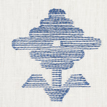 Load image into Gallery viewer, SCHUMACHER RUBIA EMBROIDERY FABRIC 74163 / BLUE