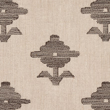 Load image into Gallery viewer, SCHUMACHER RUBIA EMBROIDERY FABRIC 74165 / BROWN