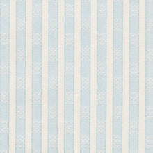 Load image into Gallery viewer, SCHUMACHER BEVERLY STRIPE FABRIC / CHINA BLUE