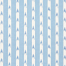 Load image into Gallery viewer, SCHUMACHER SANTA BARBARA IKAT FABRIC / INDIGO