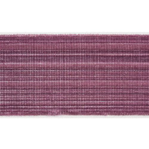 Schumacher Gaspard Velvet Tape Trim 74242 / Eggplant