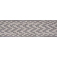 Load image into Gallery viewer, Schumacher Chevron Woven Tape Trim 74251 / Grey