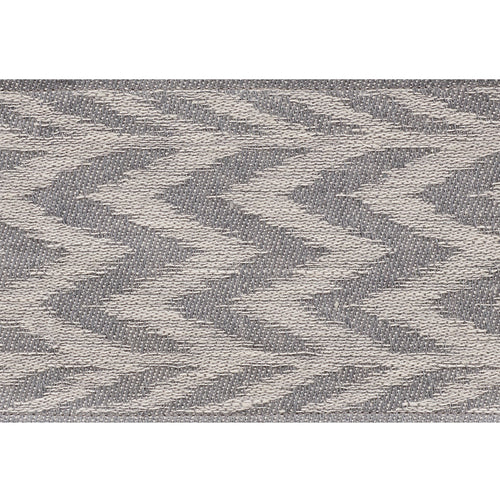 Schumacher Chevron Woven Tape Trim 74251 / Grey