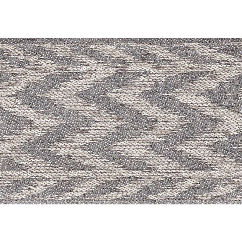 Schumacher Chevron Woven Tape Trim 74251 / Grey