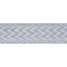 Load image into Gallery viewer, Schumacher Chevron Woven Tape Trim 74252 / Sky