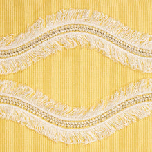 Load image into Gallery viewer, Schumacher Ogee Embroidered Tape Trim 74333 / Yellow