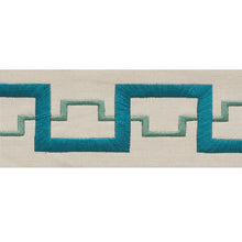 Load image into Gallery viewer, Schumacher Turret Tape Trim 74351 / Peacock