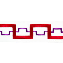 Load image into Gallery viewer, Schumacher Turret Tape Trim 74353 / Garnet