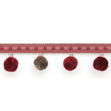 Load image into Gallery viewer, Schumacher Poms Trim 74365 / Wine