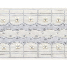 Load image into Gallery viewer, Schumacher Perla Tape Trim 74380 / Powder Blue