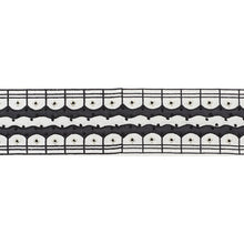 Load image into Gallery viewer, Schumacher Perla Tape Trim 74381 / Noir