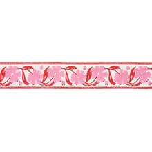 Load image into Gallery viewer, Schumacher Adra Hand Blocked Tape Trim 74403 / Pink &amp; Red