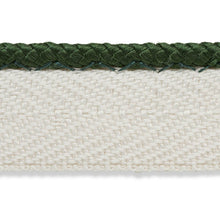 Load image into Gallery viewer, Schumacher Gustave Silk Lip Cord Narrow Trim 74534 / Emerald