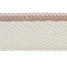 Load image into Gallery viewer, Schumacher Gustave Silk Lip Cord Narrow Trim 74536 / Blush