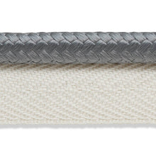 Load image into Gallery viewer, Schumacher Gustave Silk Lip Cord Medium Trim 74553 / Grey
